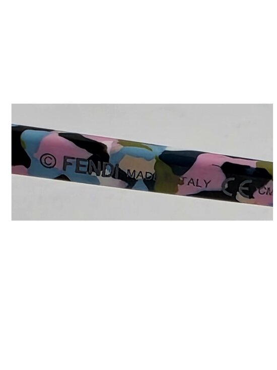 NWT ☑️ FENDI SUNGLASSES - FF 0172/F/S TTW  53-18-140  Black / Multi - CASE & COA main image 6